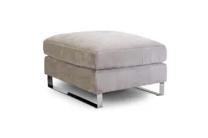 Surrey Footstool - Beige - 76 CM