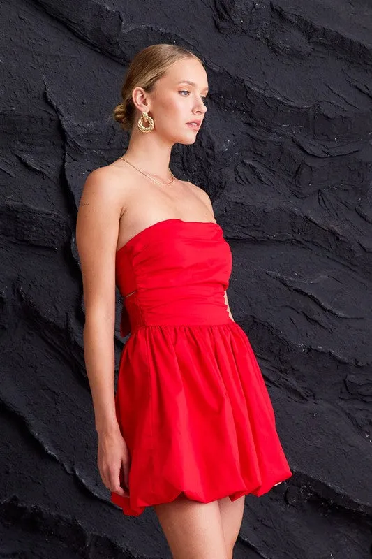 The Bibi dres-Red