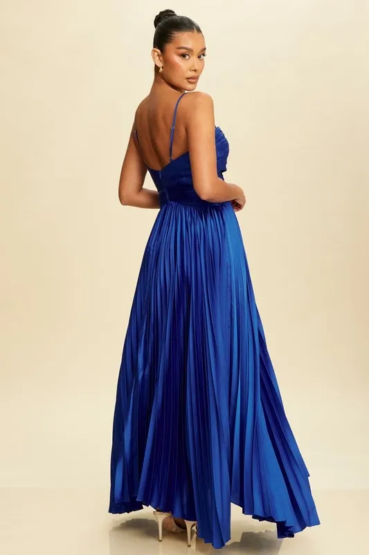 The Claire dress-Royal Blue