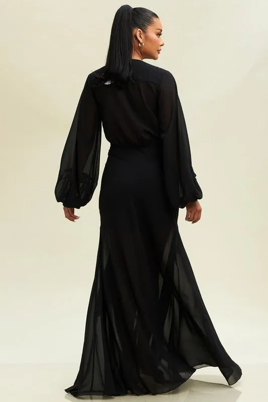 The Roselyn dress- Black