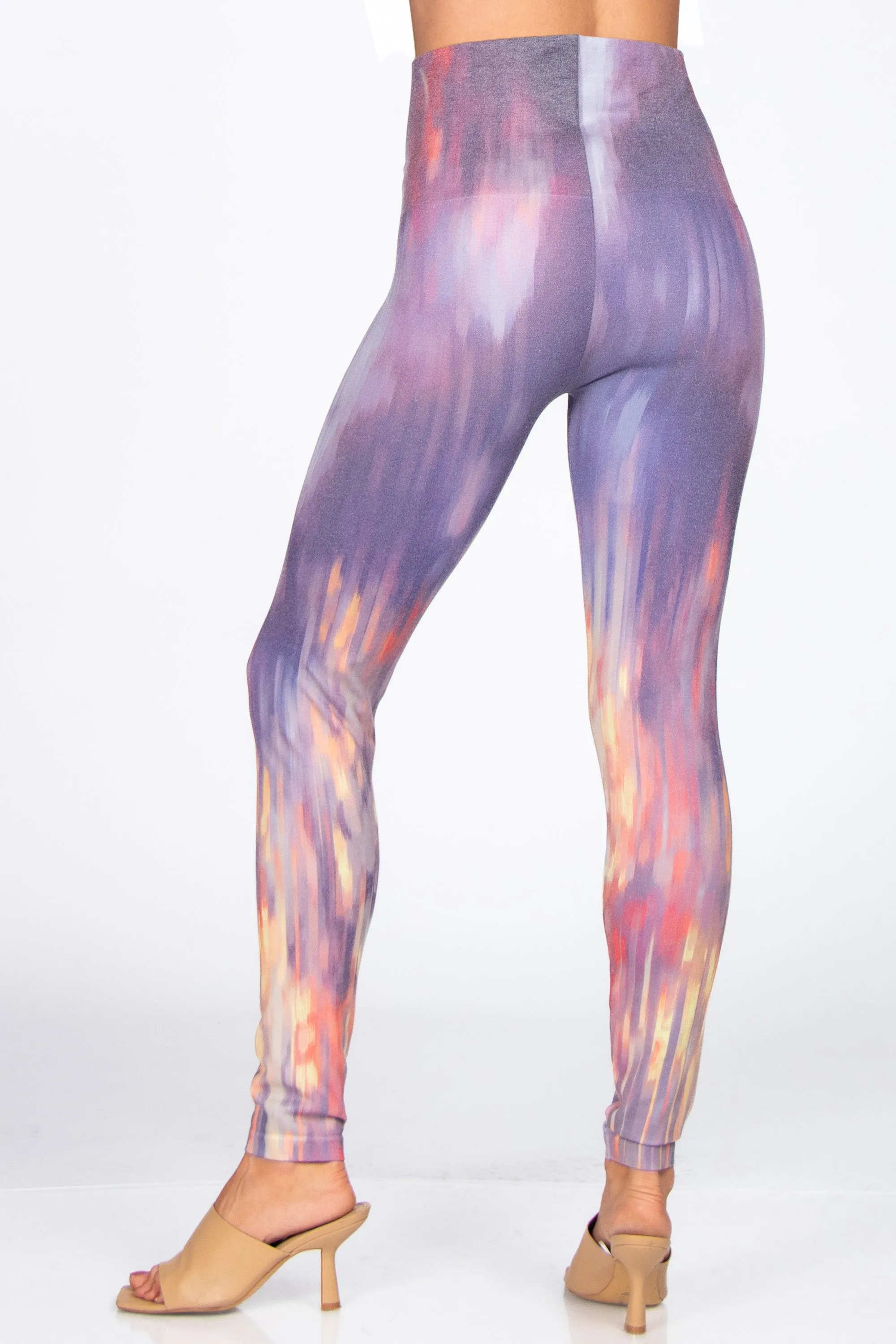 Twilight Dusk Printed Leggings