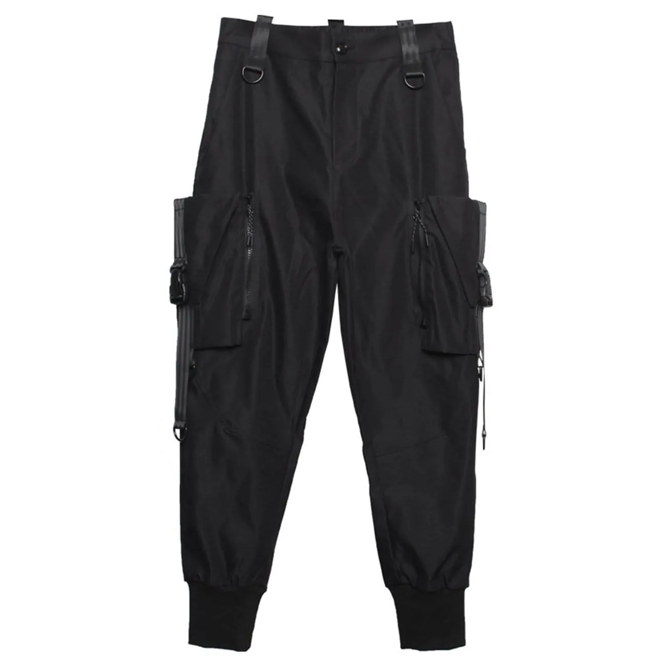 WLS Functional Detachable Pocket Ribbons Cargo Pants